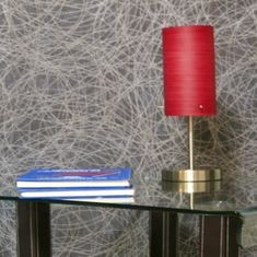 LÁMPARA DE MESA MAGALLANES TÁCTIL ROJO