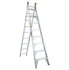 ESCALERA CONVERTIBLE ALUMINIO T-II DE 17 PIES