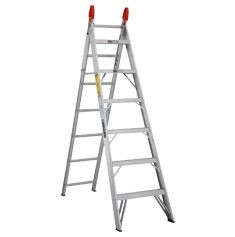 ESCALERA CONVERTIBLE ALUMINIO T-II DE 13 PIES