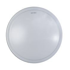 PLAFÓN METÁLICO BLANCO LED SILVER 35 CM