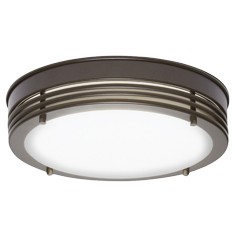 LÁMPARA DE TECHO LED BRONCE 13"