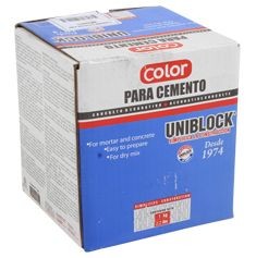 COLOR PARA CEMENTO UNIBLOCK NEGRO 1 KG