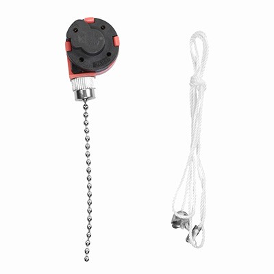 INTERRUPTOR PARA ABANICO/VENTILADOR DE 3 VELOCIDADES ROJO