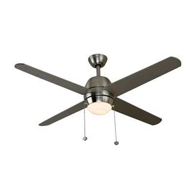 VENTILADOR DE TECHO 1.32 M CON FOCO DE HALÓGENO