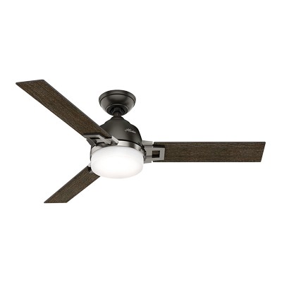 VENTILADOR DE TECHO HUNTER LEONI 48IN CON LUZ