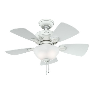 VENTILADOR DE TECHO HUNTER WATSON 34IN CON LUZ