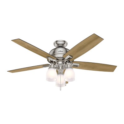 VENTILADOR DE TECHO HUNTER 52IN DONEGAN CON LUZ