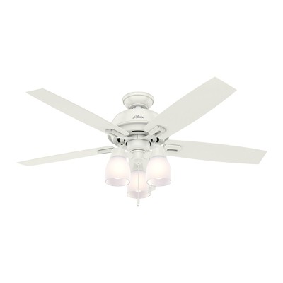 VENTILADOR DE TECHO HUNTER 52IN DONEGAN CON LUZ