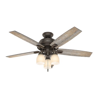 VENTILADOR DE TECHO HUNTER DONEGAN 52IN CON LUZ