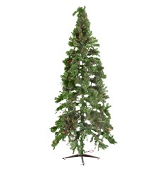 ÁRBOL NAVIDEÑO ARTIFICIAL ILUMINADO 550 LUCES ALEXANDER 2.74 M VERDE