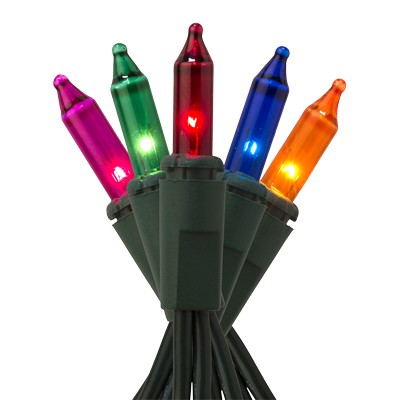 SERIE DE LUCES PARA ÁRBOL DE NAVIDAD 100 LUCES MULTICOLOR