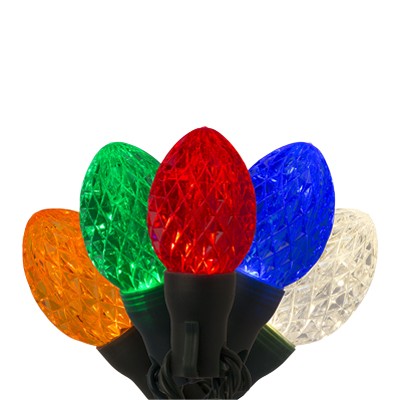SERIE DE LUCES PARA ÁRBOL DE NAVIDAD C9 24 LUCES