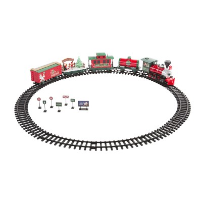 TREN DE JUGUETE NAVIDEÑO EXPRESO POLAR 33 PIEZAS