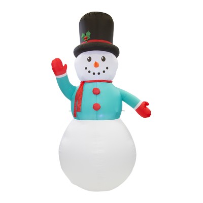 INFLABLE NAVIDEÑO SANTA CLAUS/MONO DE NIEVE 2.73 M