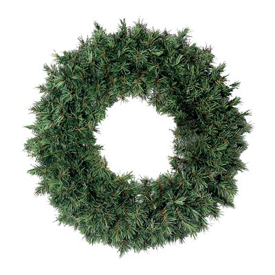 CORONA NAVIDEÑA ARTIFICIAL MONARCA 90 CM VERDE