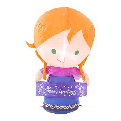 INFLABLE NAVIDEÑO ELSA/ANA DISNEY 1 M
