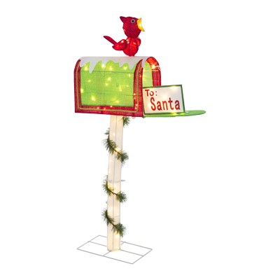 BUZÓN NAVIDEÑO ILUMINADO 1.37 M