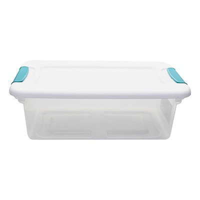 CAJA DE PLASTICO 5.7 L TRANSPARENTE