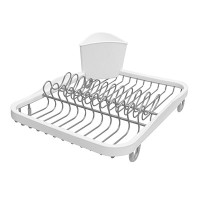 ESCURRIDOR DE PLATOS 36.6 X 27.9 CM GRIS