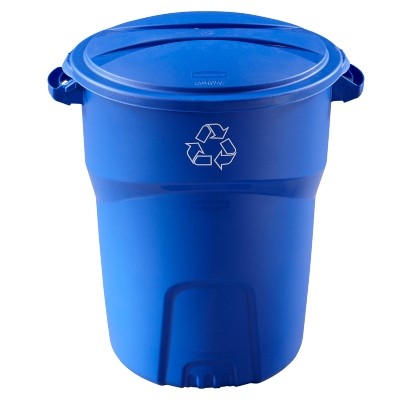BOTE DE BASURA 151 L RECICLAJE AZUL