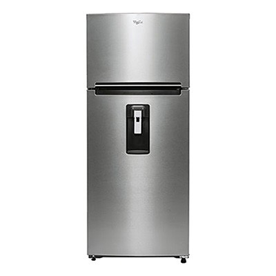 REFRIGERADOR TOP MOUNT WHIRLPOOL 18 PIES ANTIFINGERPRINT