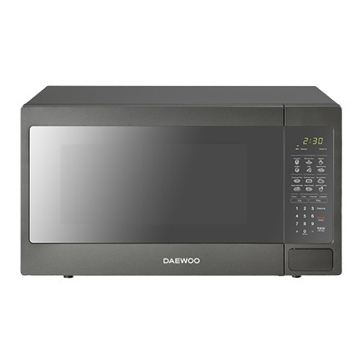 HORNO DE MICROONDAS DAEWOO 1.6 PIES CÚBICOS GRIS OSCURO